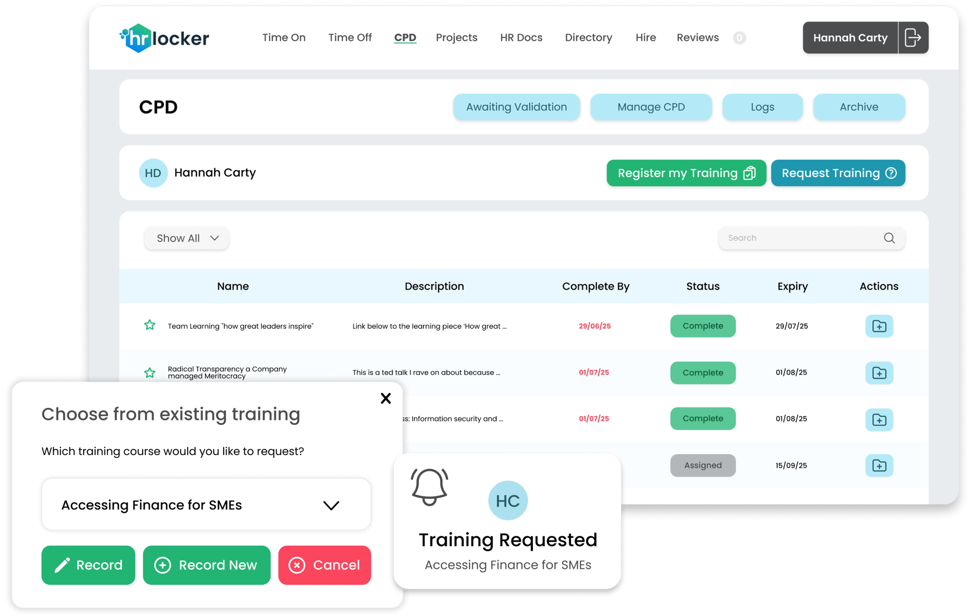Easily Manage Training and Development and Courses (1)