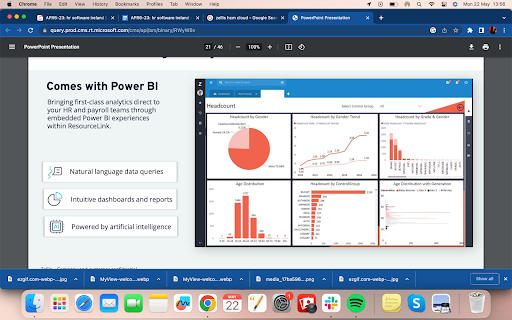 Zellis dashboard