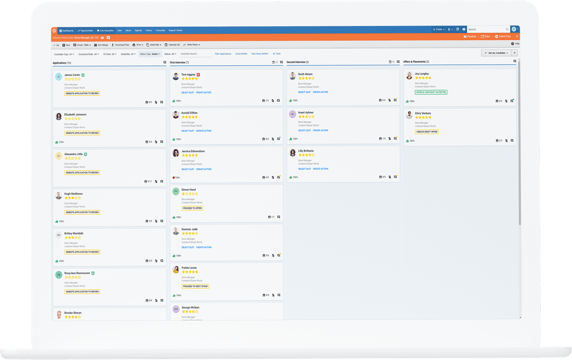 Eploy Applicant Tracking System Dashboard