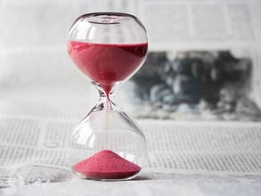 picture of egg time for blog post about time management software