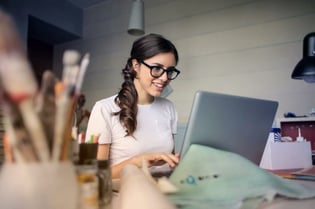HR admin working