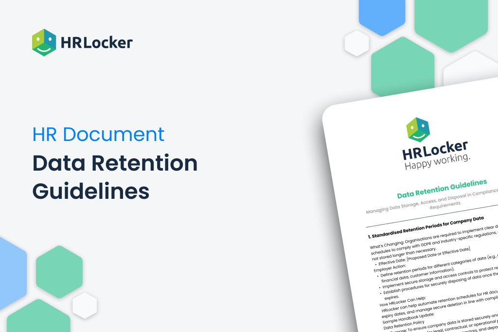 FREE Data Retention Guidelines Download - HRLocker