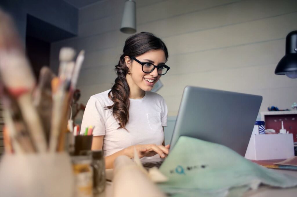 HR admin working