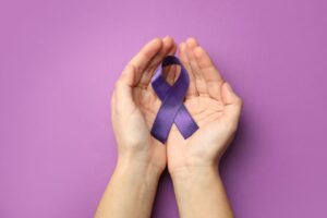 purple bow