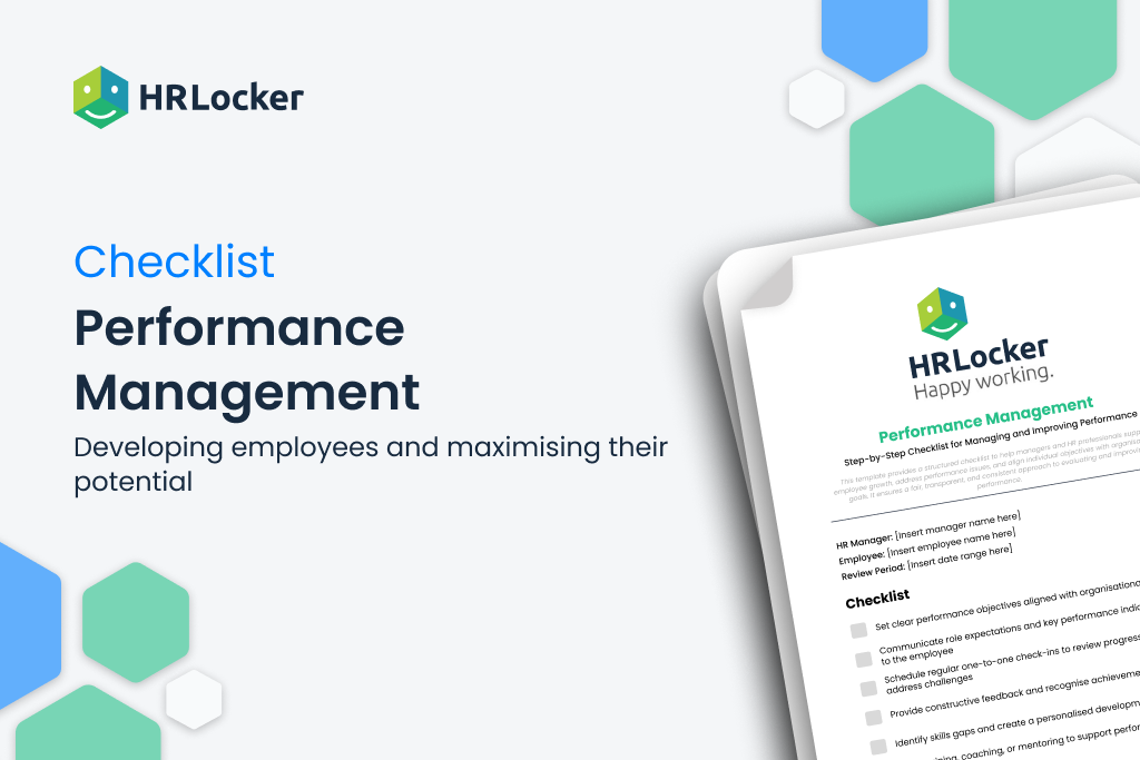Performance Management Checklist